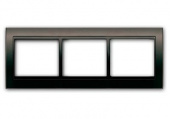 BJC MEGA Рамка гор. для 6-ти модулей (2х3), коричневый CAMOA